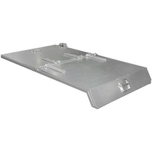 Kippbehälter-Deckel BAUER 4498-01-0800, aus verzinktem Stahl