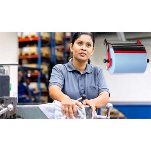 Produktbild für Putztuchrollenhalter Tork Performance, 652108, W1