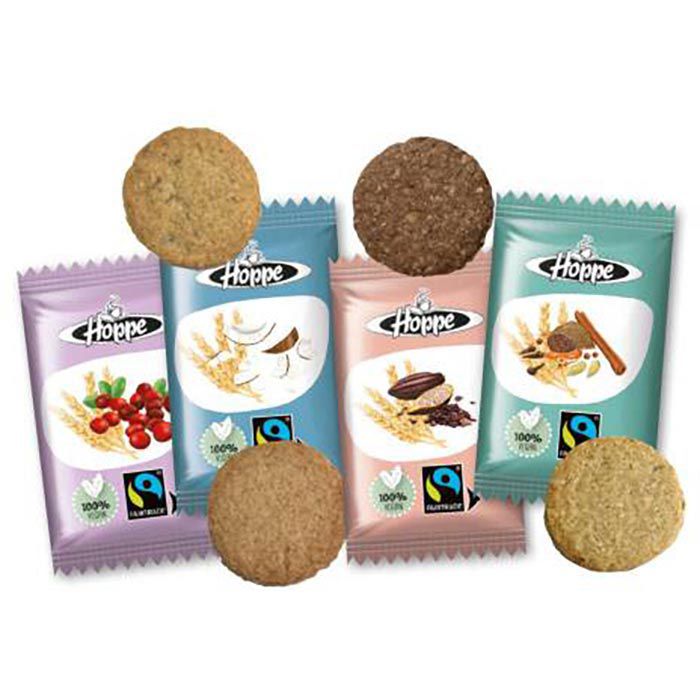 Hoppe Kaffee-Kekse Luxe Potpourri - 150 Stück Einzeln Verpackt