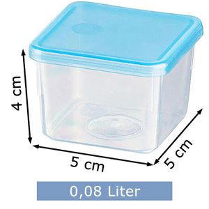 Produktbild für Frischhaltedose Kigima MiraHome blau, aus Kunststoff