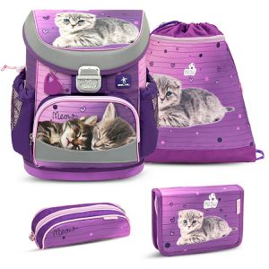 Schulranzen Belmil Mini-Fit, Little Caty, 4-teilig