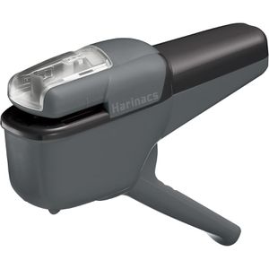 Produktbild für Heftzange Kokuyo Harinacs Medium Plus, aus Kunststoff, grau