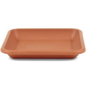 Blumentopf-Untersetzer Greemotion Jana, terrakotta,36,5x36,5cm