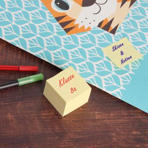 Produktbild für Haftnotizen D.RECT Super Sticky Notes, 9505, gelb
