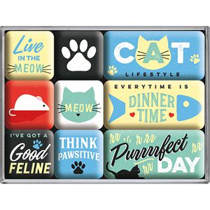 Produktbild für Magnete Nostalgic-Art Animal Club Cat Lifestyle
