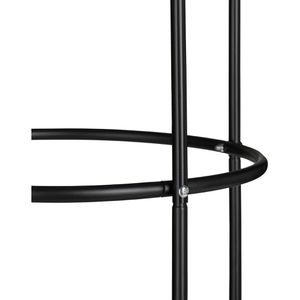 Produktbild für Rankgitter Relaxdays 10041762, schwarz, freistehend