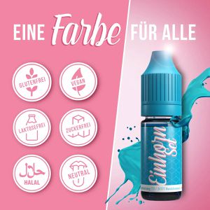 Produktbild für Lebensmittelfarbe Belissia Set Einhorn, wasserlöslich