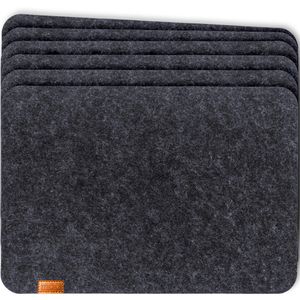 Platzset Miqio waschbar, aus Filz