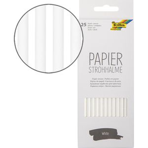 Strohhalme Folia White 12500, aus Papier