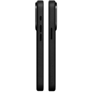 Produktbild für Handyhülle Woodcessories Bio Leather Case, MagSafe, schwarz