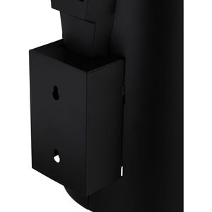 Produktbild für Mülleimer Relaxdays 10038562, schwarz