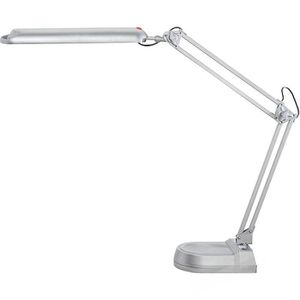 Produktbild für Schreibtischlampe Maul Maulatlantic, silber, LED