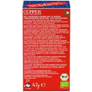 Produktbild für Adventskalender Cupper Teas &amp; Infusions BIO