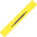Heftstreifen Wekre 45 x 310mm, gelb aus Kunststoff, 25 Stück