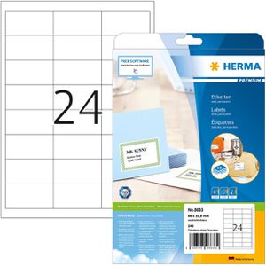Universaletiketten Herma 8633 Premium, weiß