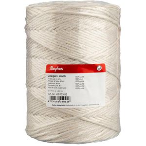 Produktbild für Bindfaden Rayher 4200302, Jutegarn, 3-fach