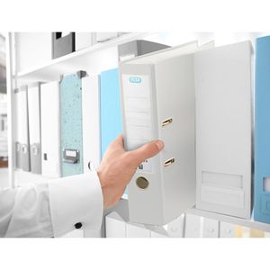 Produktbild für Ordner Elba 10456 WE smart Pro, PP, A4