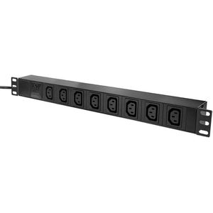 Produktbild für Steckdosenleiste LogiLink PDU8A01, PDU, 2m Kabel
