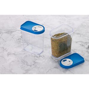 Produktbild für Schüttdose Kigima blau, aus Kunststoff, Set