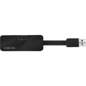 Produktbild für USB-Adapter LogiLink UA0184A, schwarz
