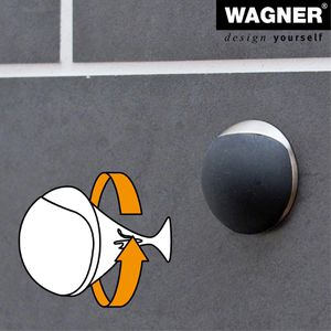 Produktbild für Türstopper Wagner-System EH-5131, Gummi / Metall
