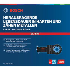 Produktbild für Multifunktionswerkzeug-Zubehör Bosch Expert MetalMax AIZ 20AIT