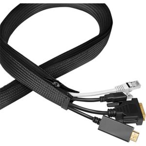 Kabelschlauch LogiLink KAB0082, schwarz