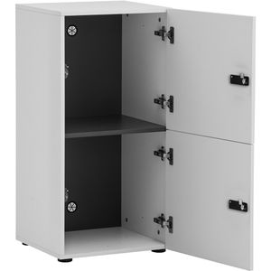 Produktbild für Schließfachschrank Möbelpartner Locked, weiß