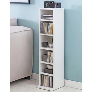 Produktbild für CD-Regal Wohnling WL5.836, weiß