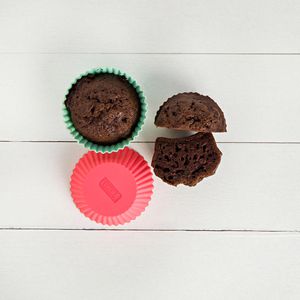 Produktbild für Muffinförmchen Lurch Muffinliner, wiederverwendbar aus Silikon