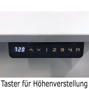 Produktbild für Schreibtisch Kerkmann Move 3 Tube, grau / silber