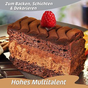 Produktbild für Backrahmen 4smile Vulcano, mit Schrauben, aus Edelstahl