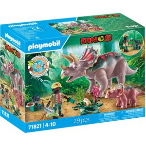 Produktbild für Spielset playmobil DINOS 71821, ab 4 Jahre