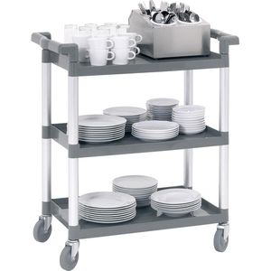 Produktbild für Servierwagen Bartscher Adjutant A300049, Aluminium/ Kunststoff