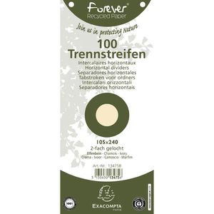 Produktbild für Trennstreifen Exacompta 13475B Forever, chamois