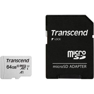Produktbild für Micro-SD-Karte Transcend 300S, 64GB