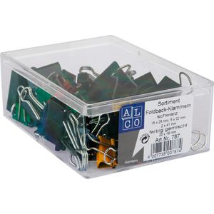 Produktbild für Foldbackklammern Alco 787-26, 19 / 25 / 32 / 41mm