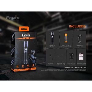 Produktbild für Taschenlampe Fenix C7, LED, aufladbar