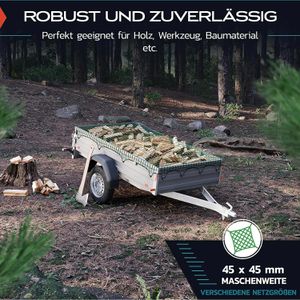 Produktbild für Anhängernetz TRIBURG grobmaschig