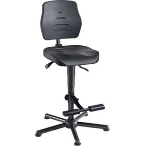 Produktbild für Arbeitsstuhl meychair W15-25-H-PU-AH2,XXL, schwarz
