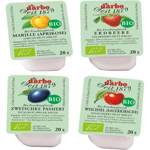 Produktbild für Fruchtaufstrich Darbo Sortiment, Mix, BIO