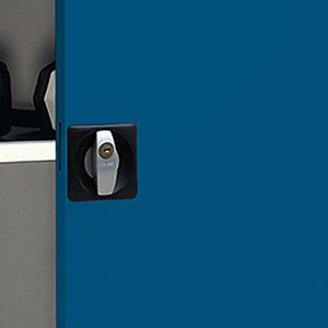 Produktbild für Werkzeugschrank Mauser MKST3/22STG, aus Metall, grau / blau