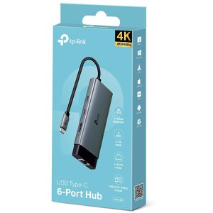 Produktbild für Dockingstation TP-Link 6-in-1, UH6120C