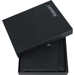 Produktbild für Schreibmappe Alassio 30061, Bosa, schwarz, Echt Leder