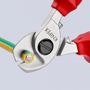 Produktbild für Kabelschere Knipex 95 16 165, bis 50 mm², VDE-geprüft