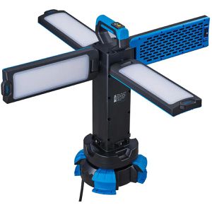 Produktbild für Baustrahler Ledino Linden 200, 360°LED, Netzbetrieb, 3 m Kabel