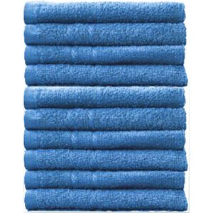 Handtuch Dyckhoff Kristall Set, kobaltblau, 30 x 50 cm