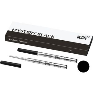 Kugelschreiberminen Montblanc 128210 Mystery Black