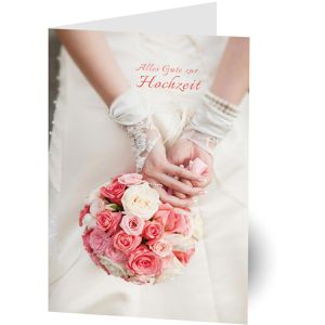 Produktbild für Hochzeitskarte LUMA 180, Brautstrauß