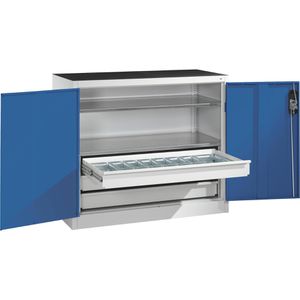 Produktbild für Werkzeugschrank CP-Möbel 8831-5035, aus Metall, grau / blau